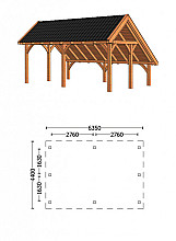 Kapschuur De Hoeve XL (diverse maten)
