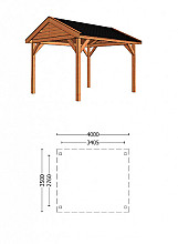 Zadeldak Betula (diverse maten)