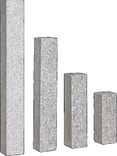 PALISSADE G603 GRIJS PIAZZO 12X12X100CM