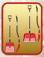 Sneeuwschuiver Snower 50cm met ergonomische steel