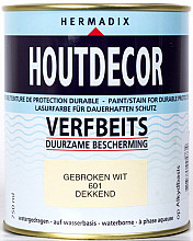 Houtdecor 601 gebroken wit