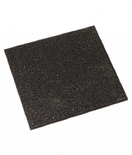 Rubbertegel 50x50x4.5 cm zwart