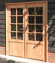 Douglas stelkozijn universeel t.b.v. enkele/dubbele deur (diverse kleuren)