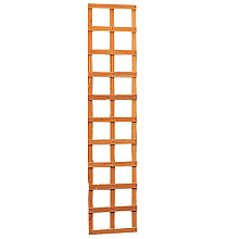 Hardhouten trellis rechthoek 40 x 180 cm.