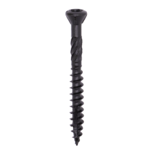 Woodies® Ultimate Shield Outdoor Blackline Potdekselschroef 5.0x50/30 RVS zwart - 200 st.