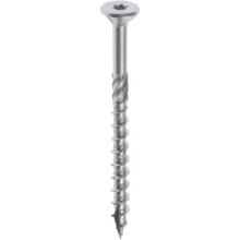 Woodies® Ultimate platverzonken kop RVS (diverse maten)