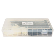 Konvox Assortimentsdoos bundelbandjes zwart/ wit 400 st