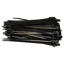 Konvox Bundelbandje 4,8 x 190mm zwart - zak 100 st