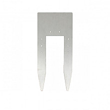 Mevosteel U-vormige koppelpen verzinkt 30 cm