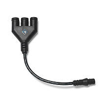 Kabelverbinder 3-wegs | 10 cm kabel | splitten productkabel | OutdoorPro+ | 12 volt