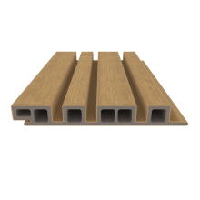NewTechWood HKC co-extrusie wand bekleding castellation 4325 profiel, 2,5 x 19,6 x 290 cm, Red Cedar.