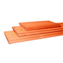 Douglas geschaafd halfhouts rabat (diverse kleuren/ maten)