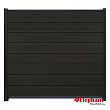 Modular composiet schuttingscherm antraciet 180x174cm