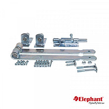 Dekkerhout luxe poortbeslag verzinkt