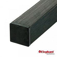 Composiet paal basic met kap antraciet 7x7x270cm