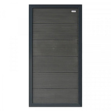 Forte composiet schuttingscherm antra/antra alu 90x180cm