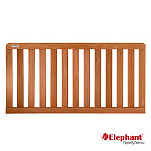 Tuinhek Bangkirai Luxe recht (diverse maten)