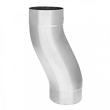 80MM S-BOCHT VERZINKT STAAL