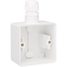 Hydro opbouwdoos 1V + 1 M20 ingang + wartel wit type 701-84151