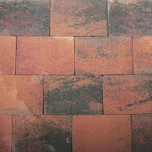 Abbeystones 30x40x6 cm zomerbont met deklaag
