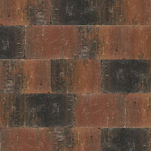 Abbeystones 20x30x6 cm zomerbont met deklaag