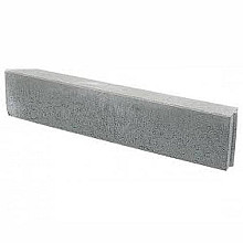 Opsluitband 10x20x100 cm vb grijs 'V-aansluiting'