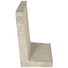 L-element 60x40x34 cm (bxdxh) grijs