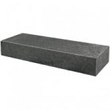 Traptrede massief 18x40x100 cm antraciet