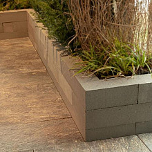 Linia 12x12x60 cm grijs Excellence