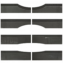 Linia Excellence Wave 15x15x60 cm Nero
