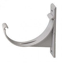 MASTGOOTBEUGEL KUNSTSTOF 100MM grijs