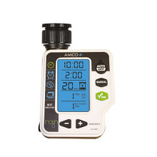 Rain beregeningscomputer, type Amico+, 1 station, op batterijen met 4 starttijden