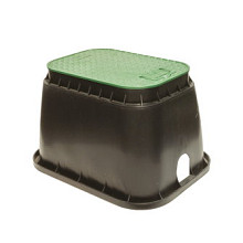 Rain grondput, type PZRM 111, groen/zwart, l = 310 mm, b = 228 mm, h = 217 mm