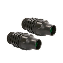 SummerRain koppeling, klem x buitendraad, 16 mm x ¾