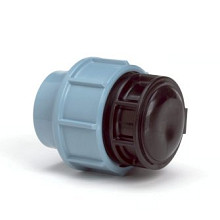 Unidelta eindkap, klem, Kiwa, 16 bar, 16 mm