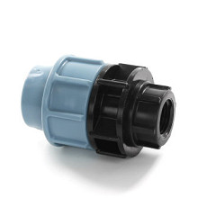 Unidelta schroefkoppeling, klem x binnendraad, Kiwa, 16 bar, 16 mm x ½