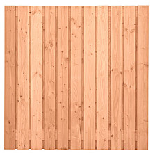 Harz - Douglas geschaafd plankenscherm 23-planks 180x180 cm