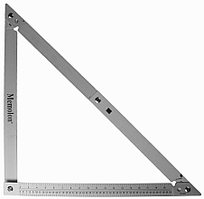 MEMOLON opvouwbare aluminium bouwhaak, 122x122x172cm, 45° en 90°, in nylon foedraal