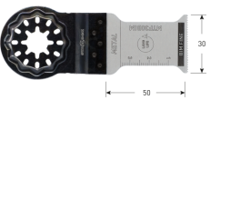 MTF30 BIM Metaal/Hout Starlock invalzaagblad 30x50