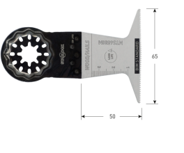 MTS65 BIM Hout/Metaal Starlock invalzaagblad 65x50