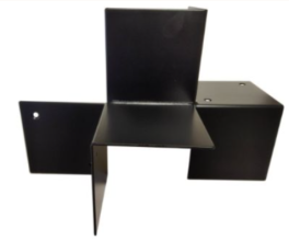 Houtverbinding vierwegbalken - 145x145mm