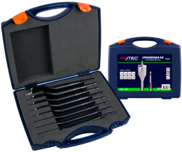 Speedborenset Heavy-Duty in koffer 233, 8-delig