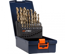 Spiraalborenset HSS-G Silver-line in casette 111, 25-delig