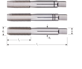 HSS Handtappenset, 3-dlg., DIN352, metrisch, M10x1,5 (1 st per set)