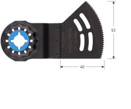 OT 18/53bi Starlock invalzaagblad Hout/ abras. 53x40 (1 st per set)