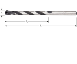 Steen/ betonboor ø10x80/120 (1 st per set)