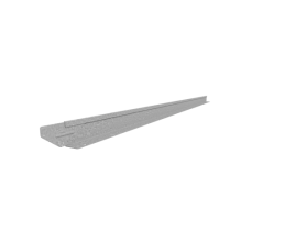 Rigidline gegalvaniseerd hoogte 7,5 cm - lengte 220 cm - incl. grondnagels