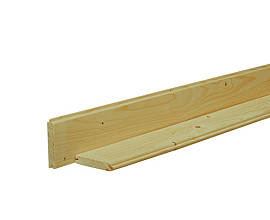 Scandinavisch vuren geschaafd dakbeschot (diverse maten)