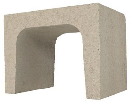 U-element 40x40x50 cm grijs