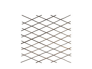 Bamboe trellis harmonica 180 x 90 cm